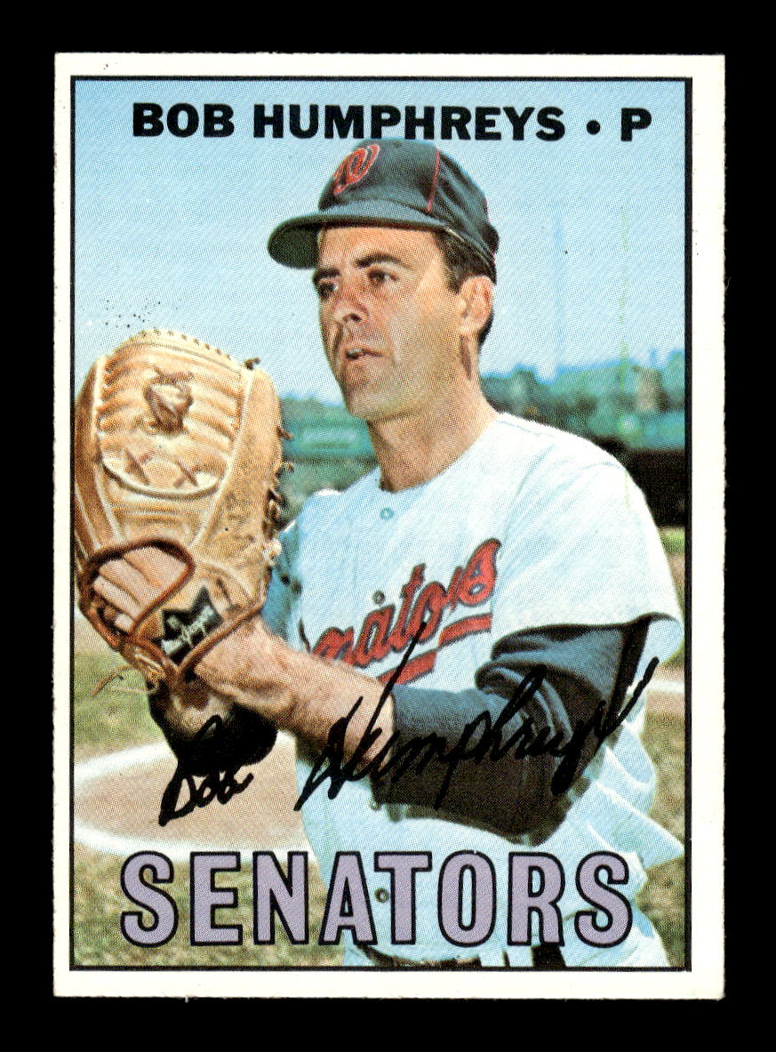 1967 Topps #478 Bob Humphreys PACK FRESH HOF10010513