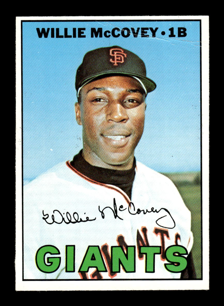 1967 Topps #480 Willie McCovey San Francisco Giants G/VG HOF10010515