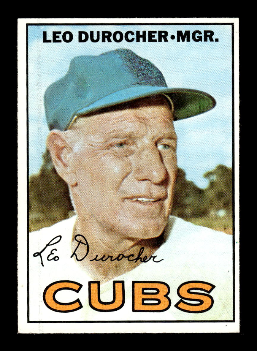 1967 Topps #481 Leo Durocher PACK FRESH HOF10010516