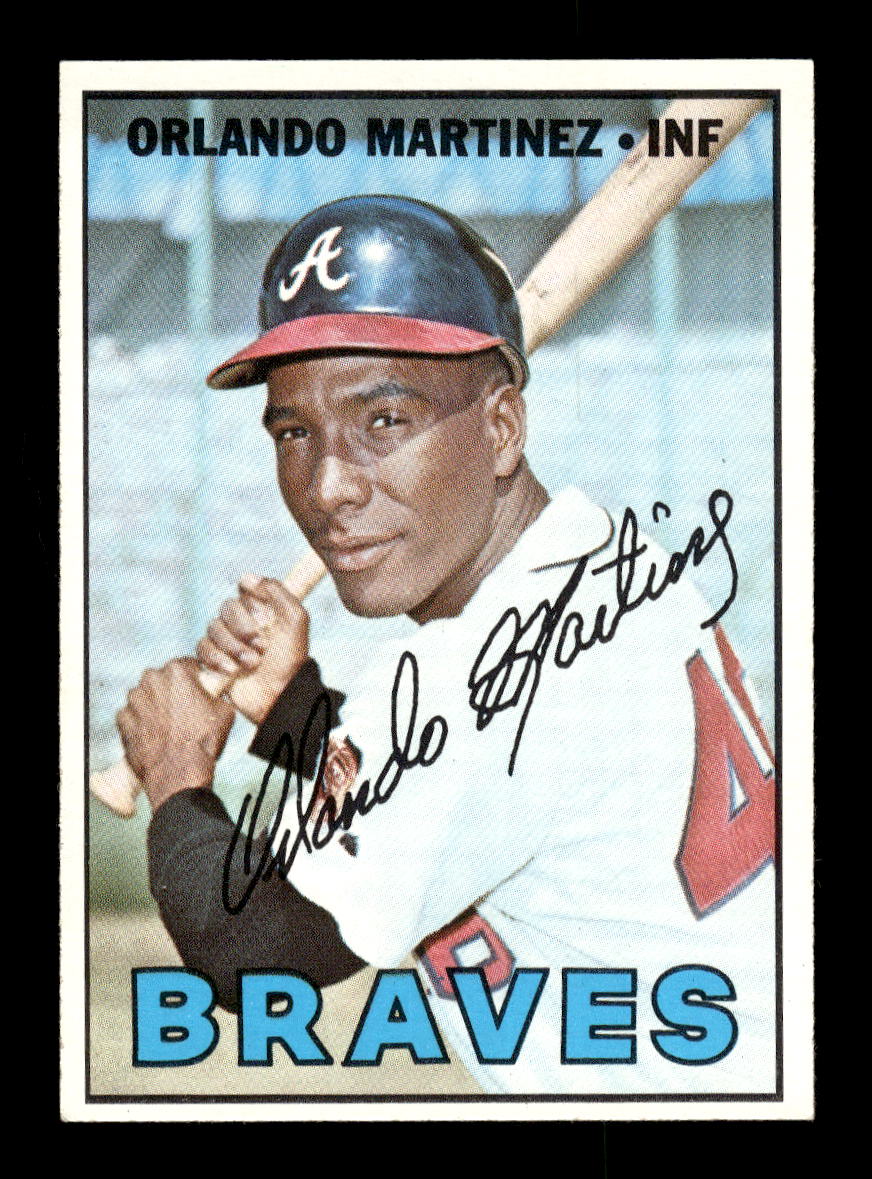 1967 Topps #504 Orlando Martinez PACK FRESH HOF10010524