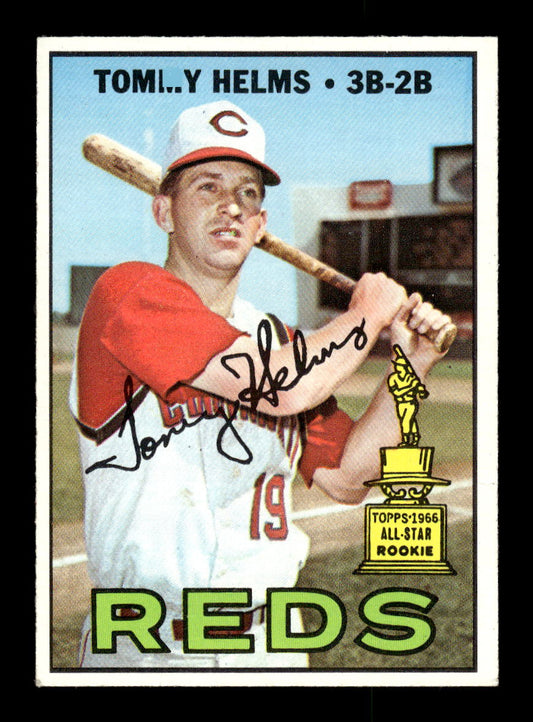 1967 Topps #505 Tommy Helms PACK FRESH HOF10010525