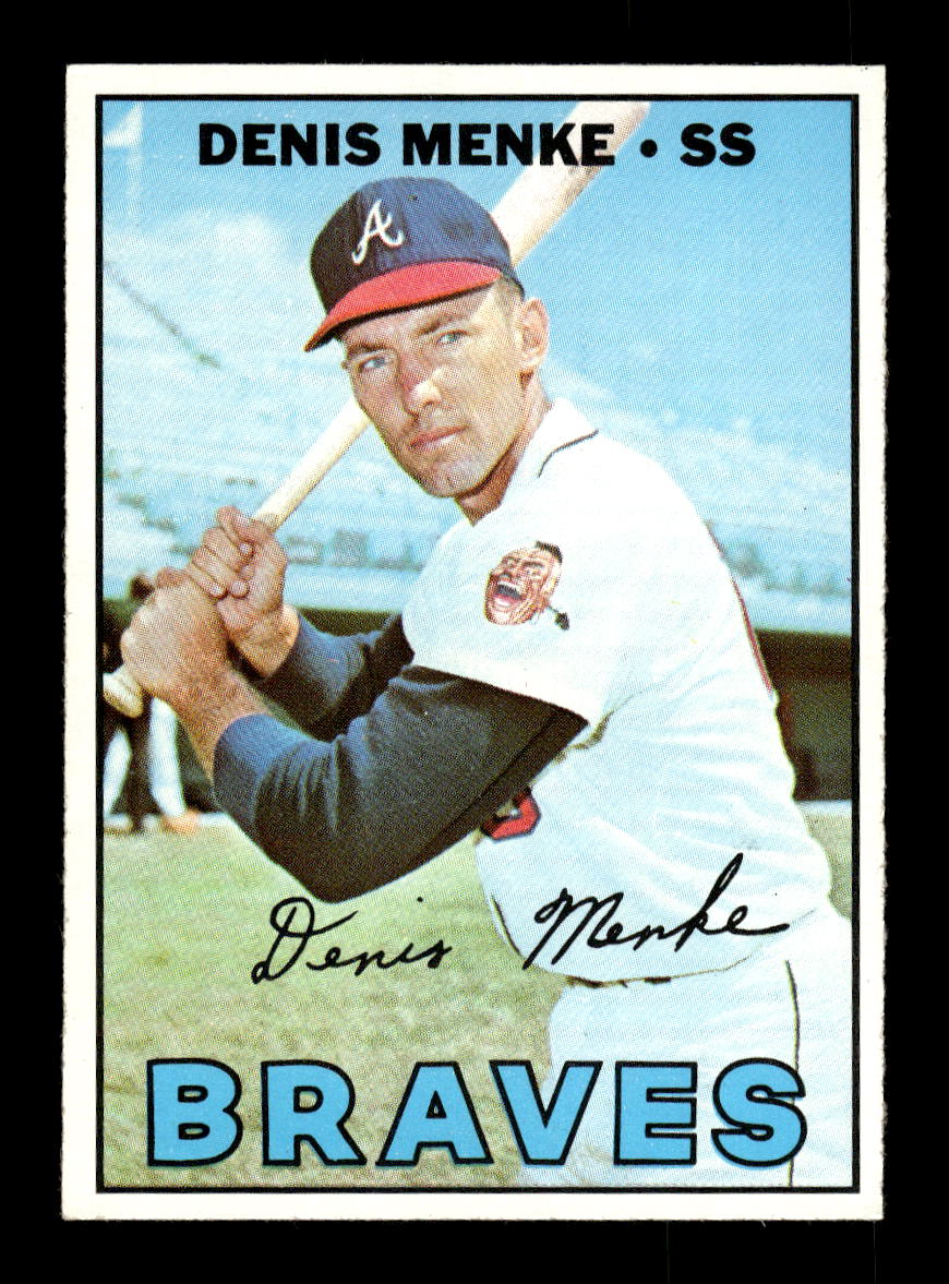1967 Topps #518 Denis Menke PACK FRESH HOF10010532