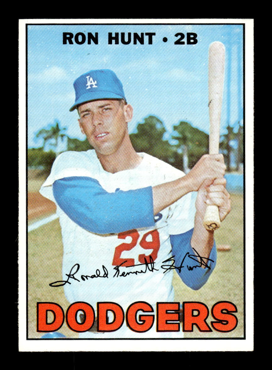 1967 Topps #525 Ron Hunt PACK FRESH HOF10010536