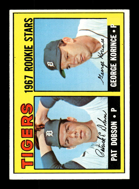 1967 Topps #526 Tigers 1967 Rookie Stars Dobson Korince PACK FRESH HOF10010537
