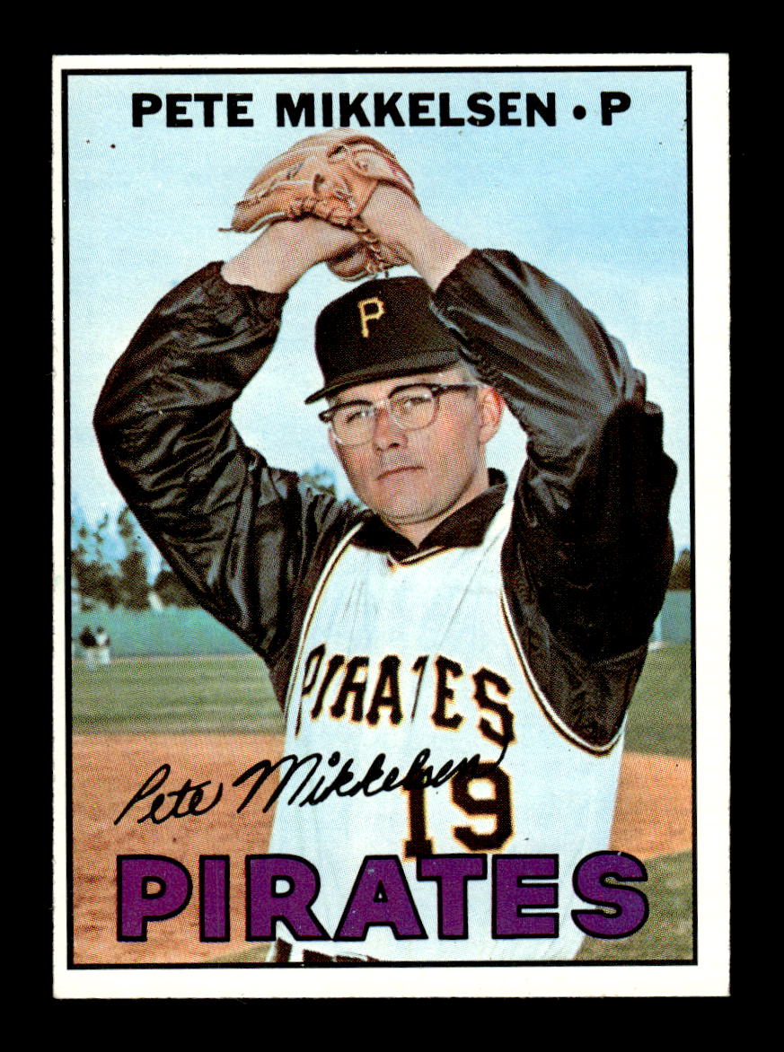 1967 Topps #425 Pete Mikkelsen PACK FRESH HOF10010564