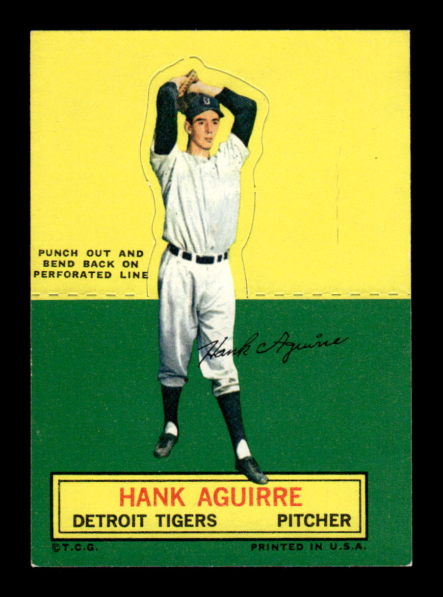 1964 Topps Stand-Ups Hank Aguirre Detroit Tigers EX HOF10010572