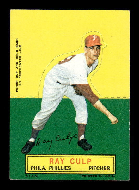 1964 Topps Stand-Ups SP Ray Culp Philadelphia Phillies EX HOF10010580