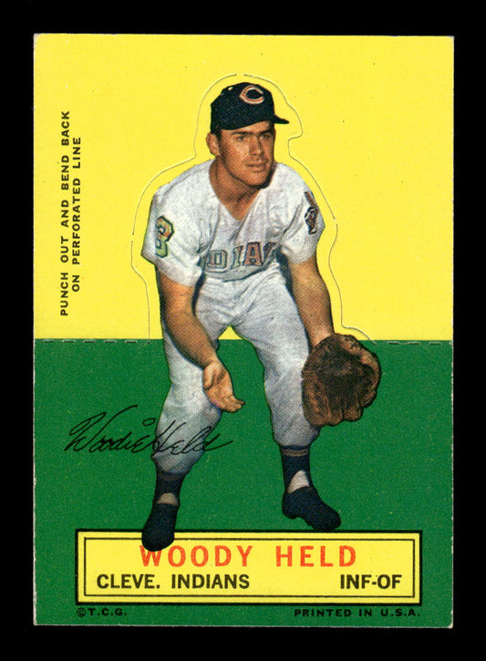 1964 Topps Stand-Ups Woodie Held Cleveland Indians EX HOF10010586
