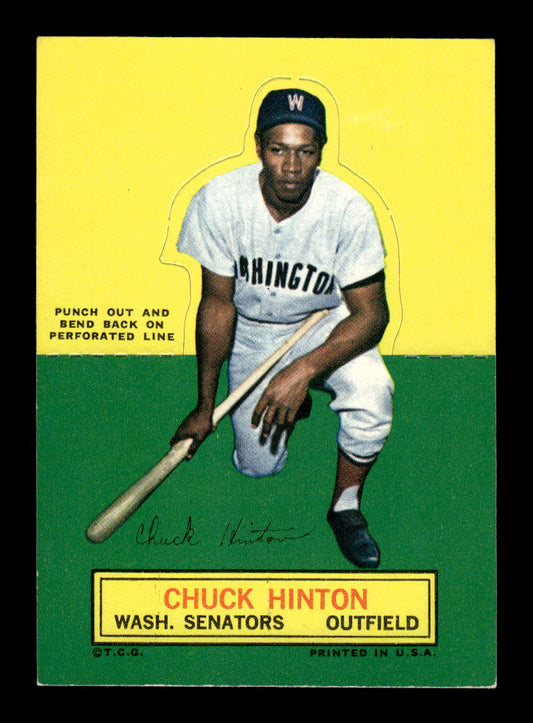 1964 Topps Stand-Ups Chuck Hinton Washington Senators VGEX HOF10010587