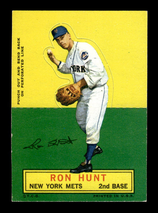 1964 Topps Stand-Ups Ron Hunt New York Mets EX HOF10010589