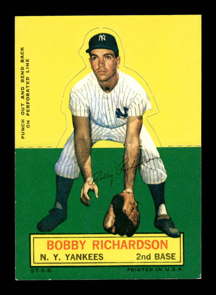 1964 Topps Stand-Ups Bobby Richardson New York Yankees EX HOF10010594