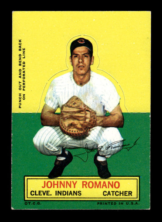 1964 Topps Stand-Ups Johnny Romano Cleveland Indians EX HOF10010597