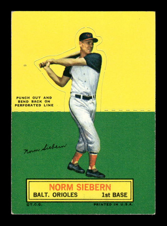 1964 Topps Stand-Ups Norm Siebern Baltimore Orioles EX HOF10010598