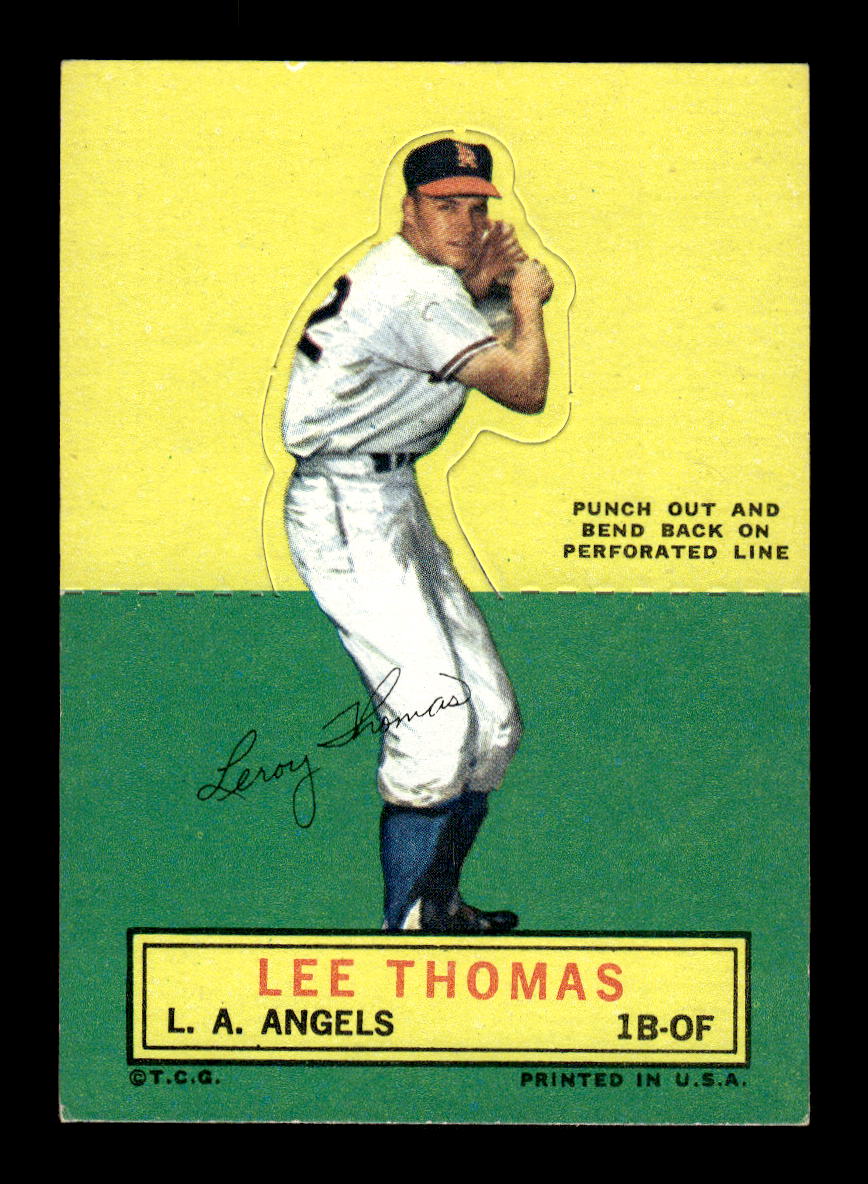 1964 Topps Stand-Ups Lee Thomas Los Angeles Angels EXMT HOF10010600
