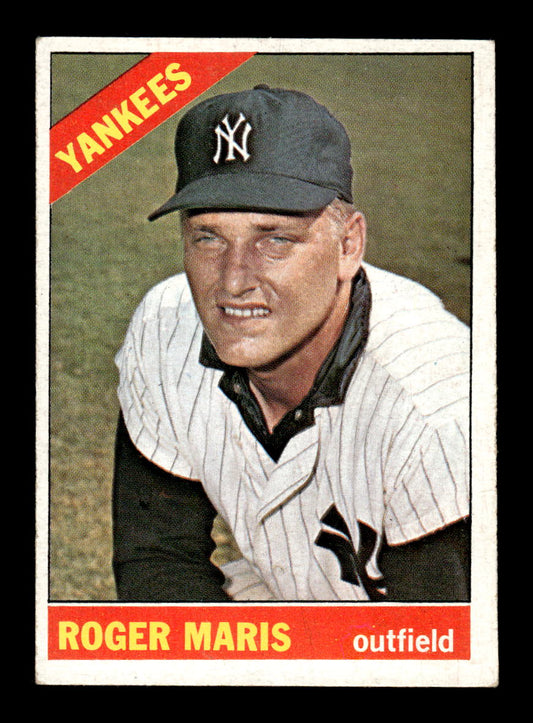 1966 Topps #365 Roger Maris New York Yankees VGEX HOF10010610