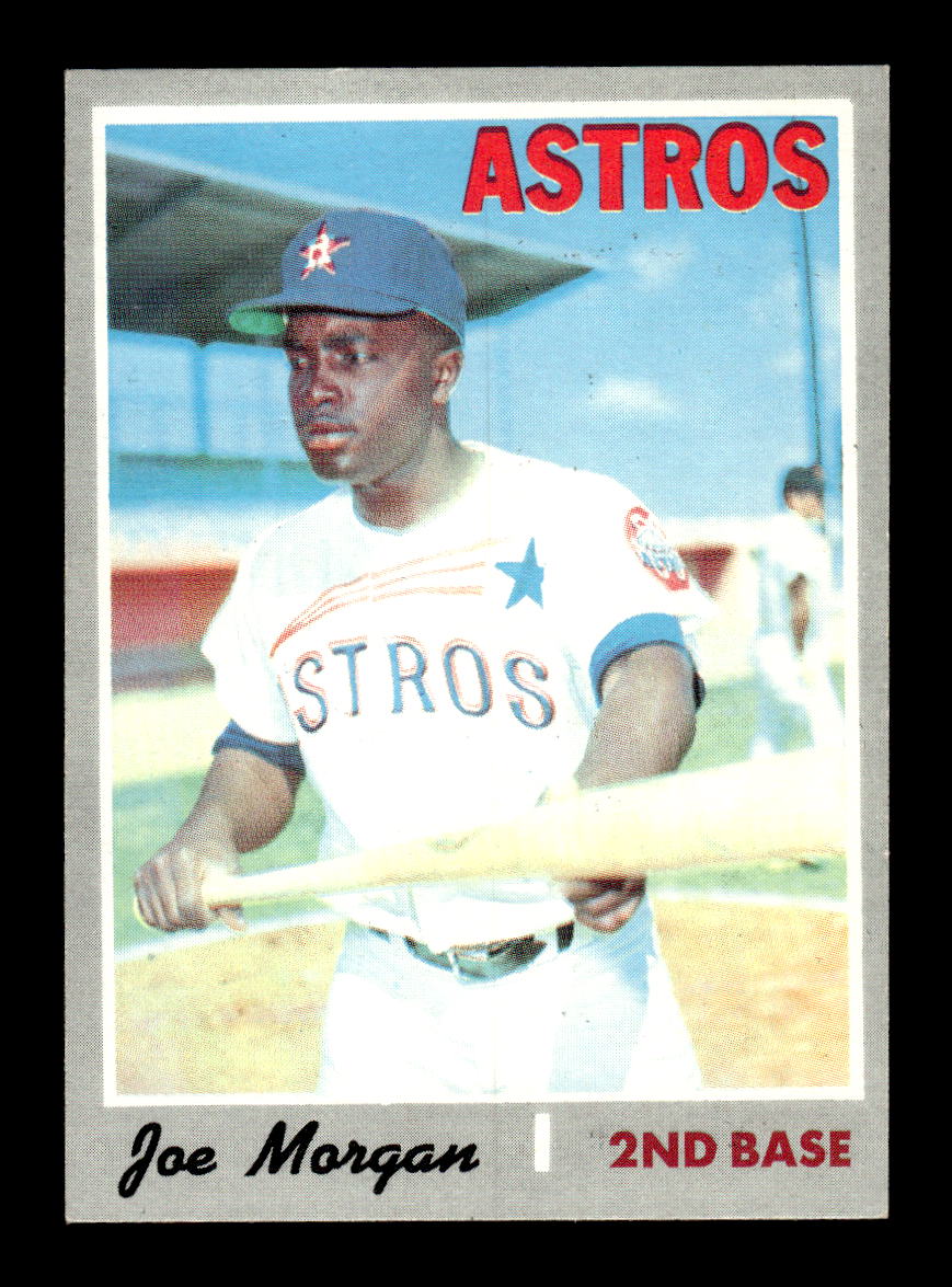 1970 Topps #537 Joe Morgan Houston Astros EXMT HOF10010616