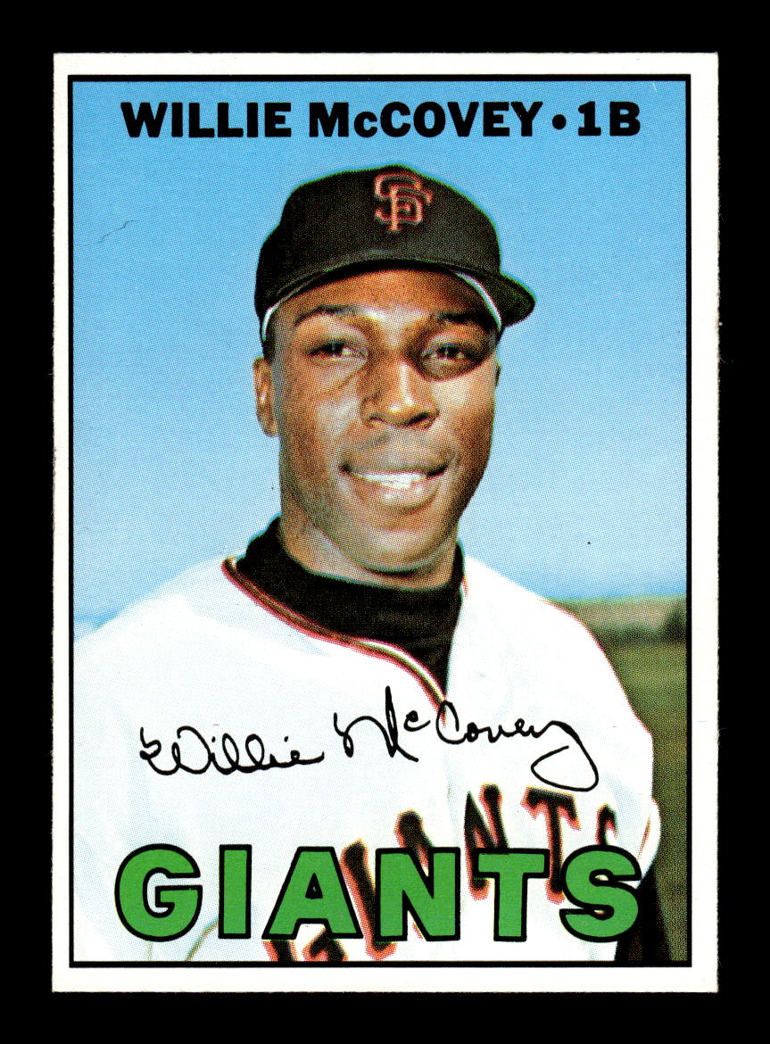1967 Topps #480 Willie McCovey San Francisco Giants EXMT HOF10010626