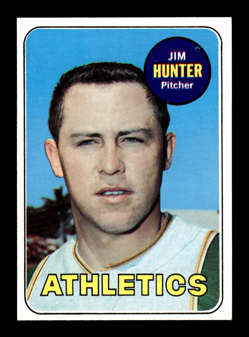 1969 Topps #235 Jim Hunter Oakland Athletics EXMT HOF10010645