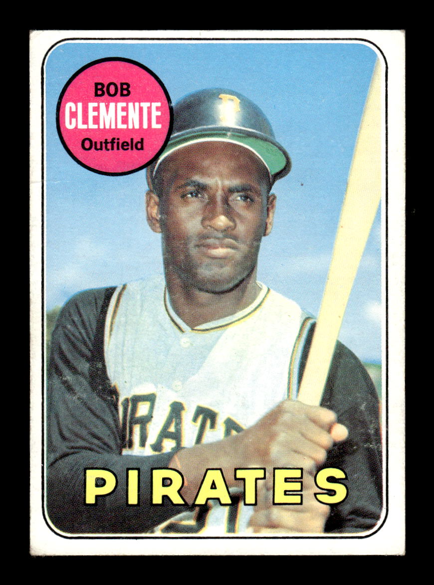 1969 Topps #50 Bob Clemente Pittsburgh Pirates VGEX HOF10010647