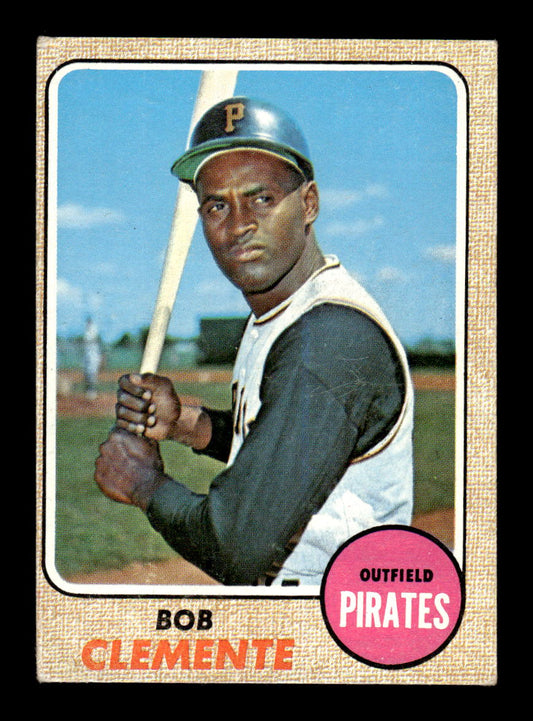 1968 Topps #150 Bob Clemente Pittsburgh Pirates VG HOF10010649