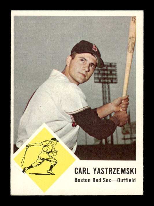 1963 Fleer #8 Carl Yastrzemski Boston Red Sox EX HOF10010654