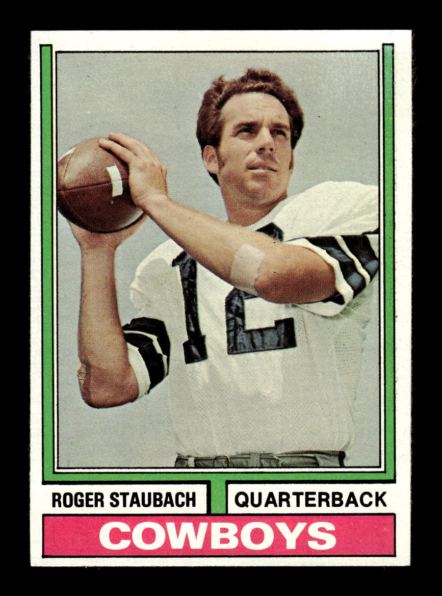 1974 Topps #500 Roger Staubach Dallas Cowboys NMT HOF10010658