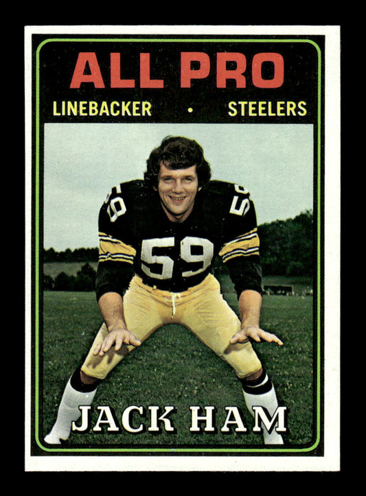 1974 Topps #137 Jack Ham Pittsburgh Steelers NMT HOF10010663