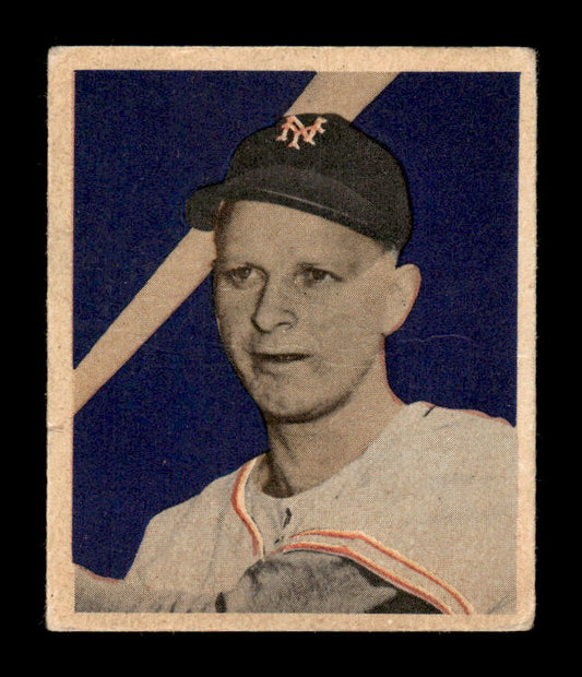 1949 Bowman #2 Carroll "Whitey" Lockman New York Giants G/VG HOF10010669