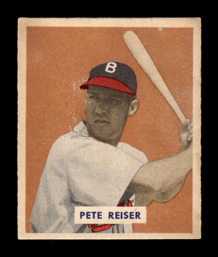 1949 Bowman #185 Pete Reiser Boston Braves VG HOF10010674