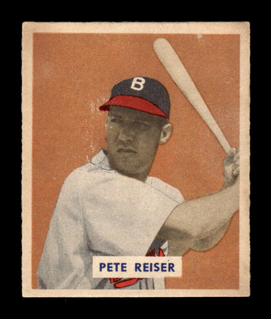 1949 Bowman #185 Pete Reiser Boston Braves VG HOF10010674