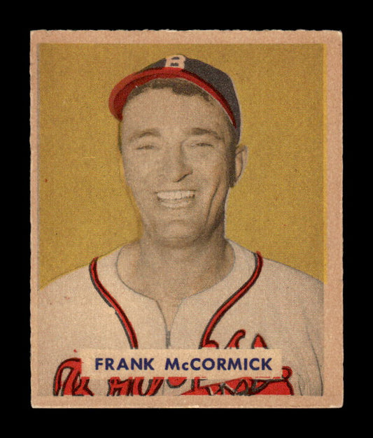 1949 Bowman #239 Frank McCormick Boston Braves VG HOF10010675