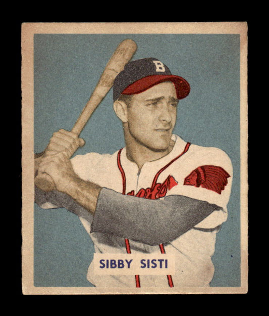 1949 Bowman #201 Sibby Sisti Boston Braves VG HOF10010676