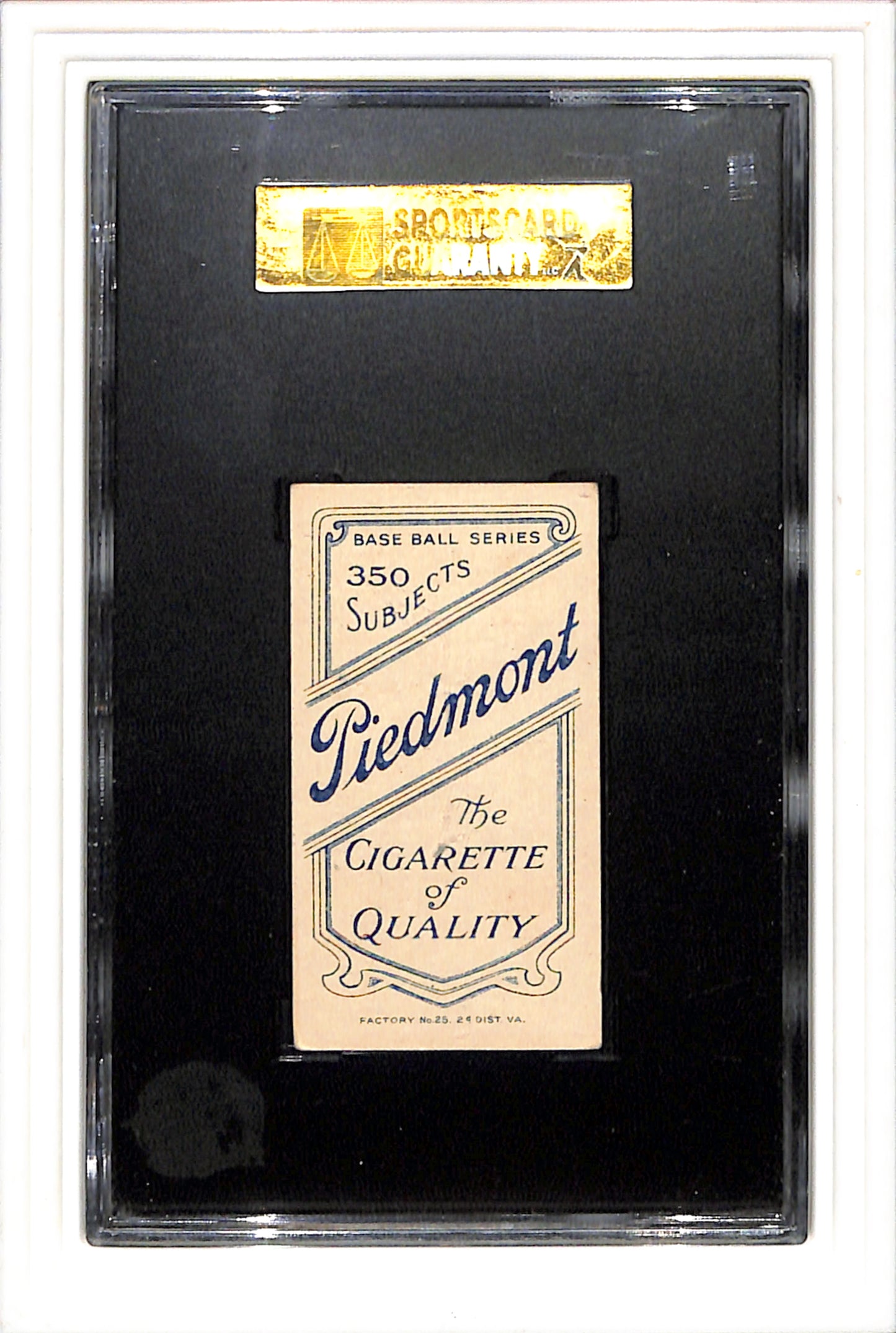 1909-11 T206 Beals Becker Piedmont SGC 5 Boston Doves
