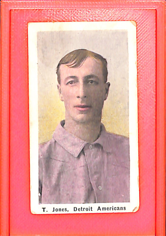 1910-11 Sporting Life M116 Tom Jones Detroit Tigers VG HOF10010691