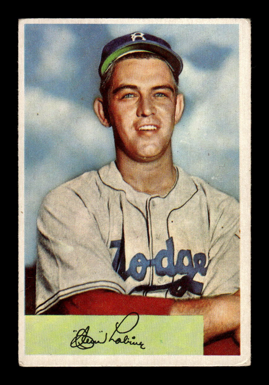 1954 Bowman #106 Clem Labine Brooklyn Dodgers VGEX HOF10010731