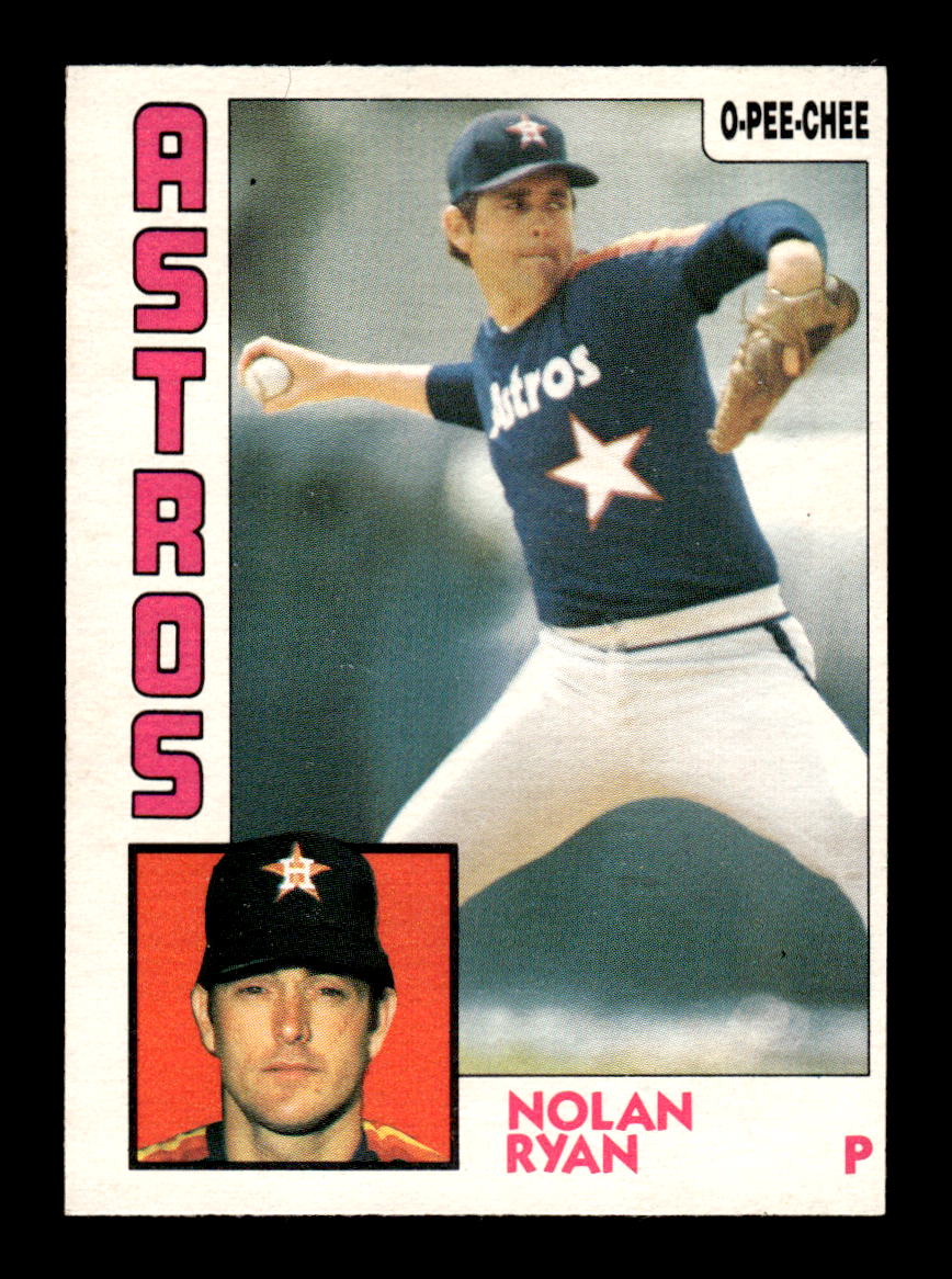 1984 O-Pee-Chee #66 Nolan Ryan Houston Astros EXMT HOF10010739