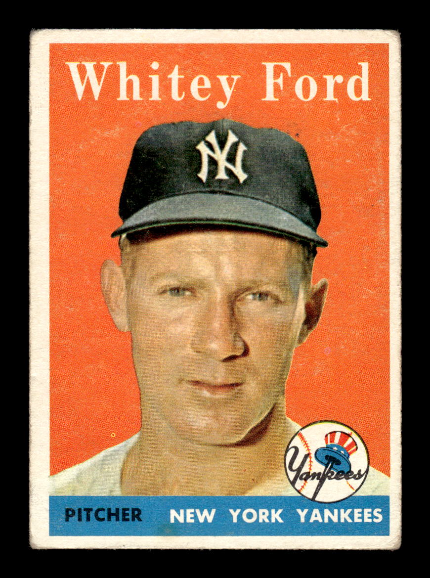 1958 Topps #320 Whitey Ford New York Yankees VG HOF10010743