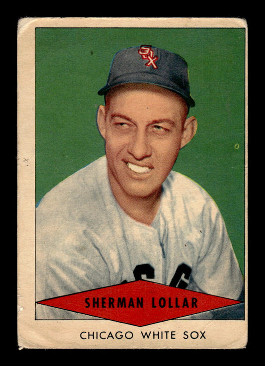1954 Red Heart Dog Food #NNO Sherman Lollar Chicago White Sox VG HOF10010820