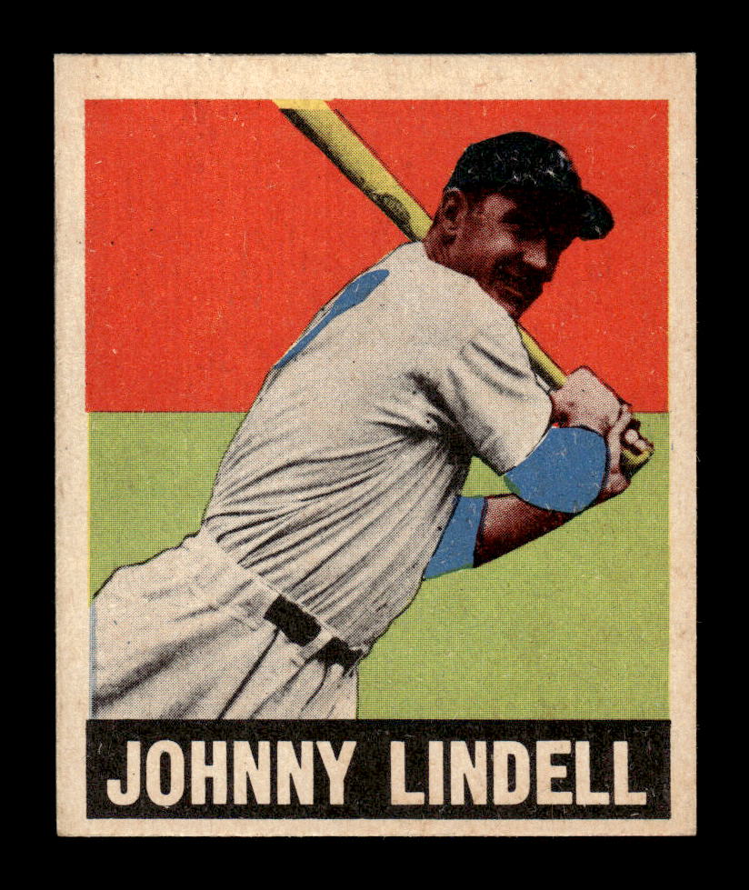 1948-49 Leaf #82 Johnny Lindell New York Yankees VGEX HOF10010830