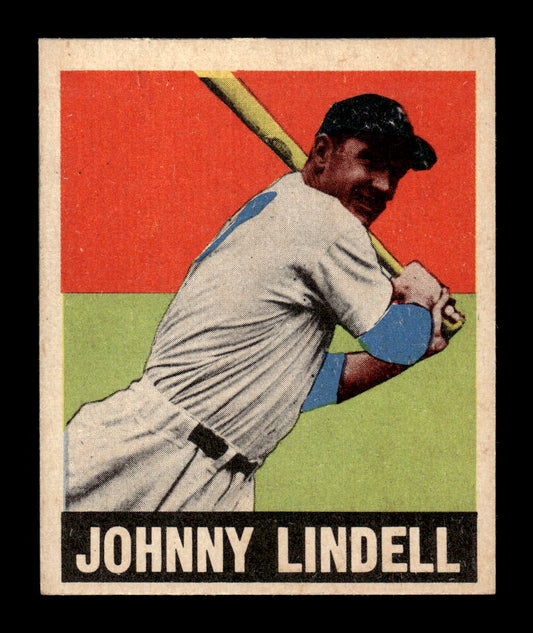 1948-49 Leaf #82 Johnny Lindell New York Yankees VGEX HOF10010830