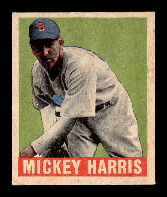 1948-49 Leaf #27 Mickey Harris Boston Red Sox VGEX HOF10010833