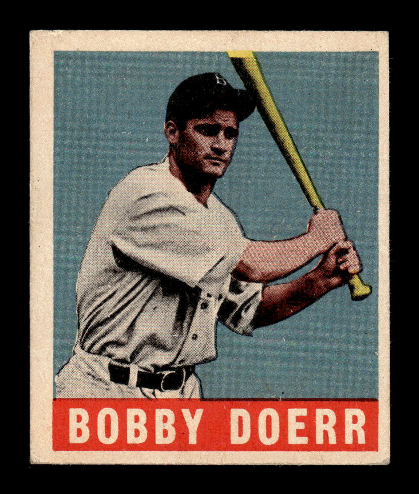 1948-49 Leaf #83 Bobby Doerr Boston Red Sox VGEX HOF10010835