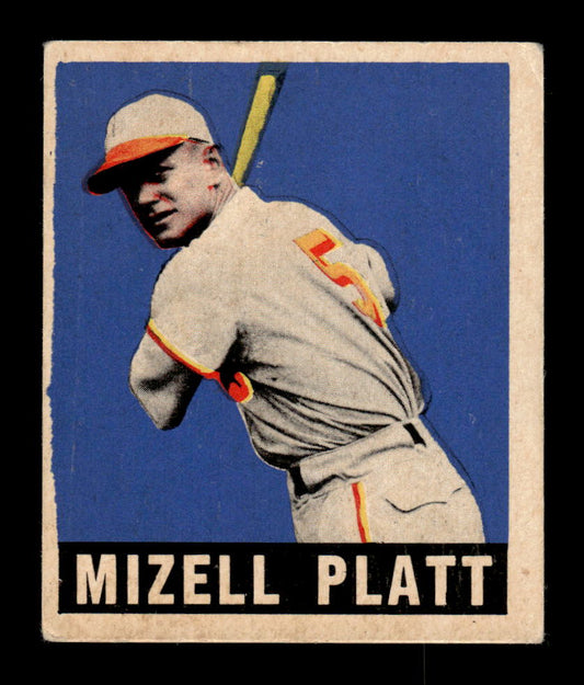1948-49 Leaf #159 Mizell Platt St. Louis Browns VGEX HOF10010836