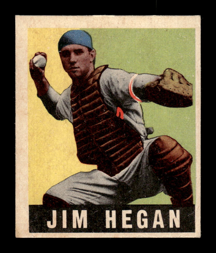 1948-49 Leaf #28 Jim Hegan Cleveland Indians VGEX HOF10010838