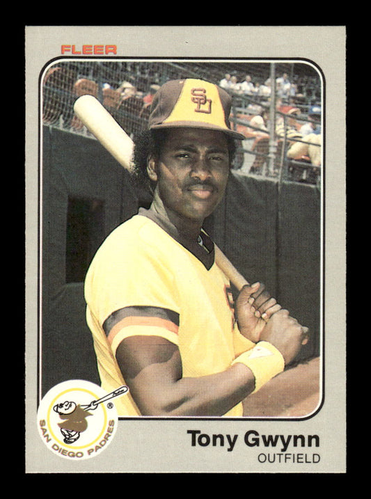 1983 Fleer #360 Tony Gwynn San Diego Padres NMT HOF10010841