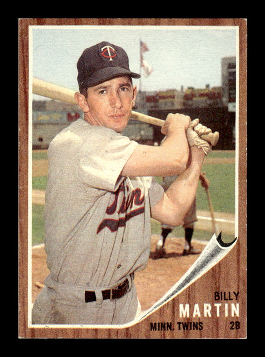1962 Topps #208 Billy Martin Minnesota Twins EX HOF10010843