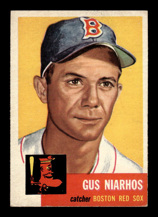 1953 Topps #63 Gus Niarhos Boston Red Sox EX HOF10010850