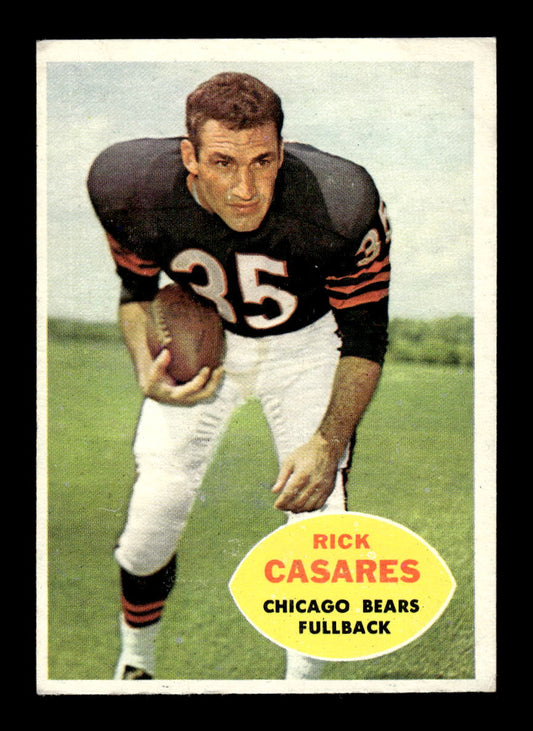 1960 Topps #13 Rick Casares Chicago Bears VGEX HOF10010910