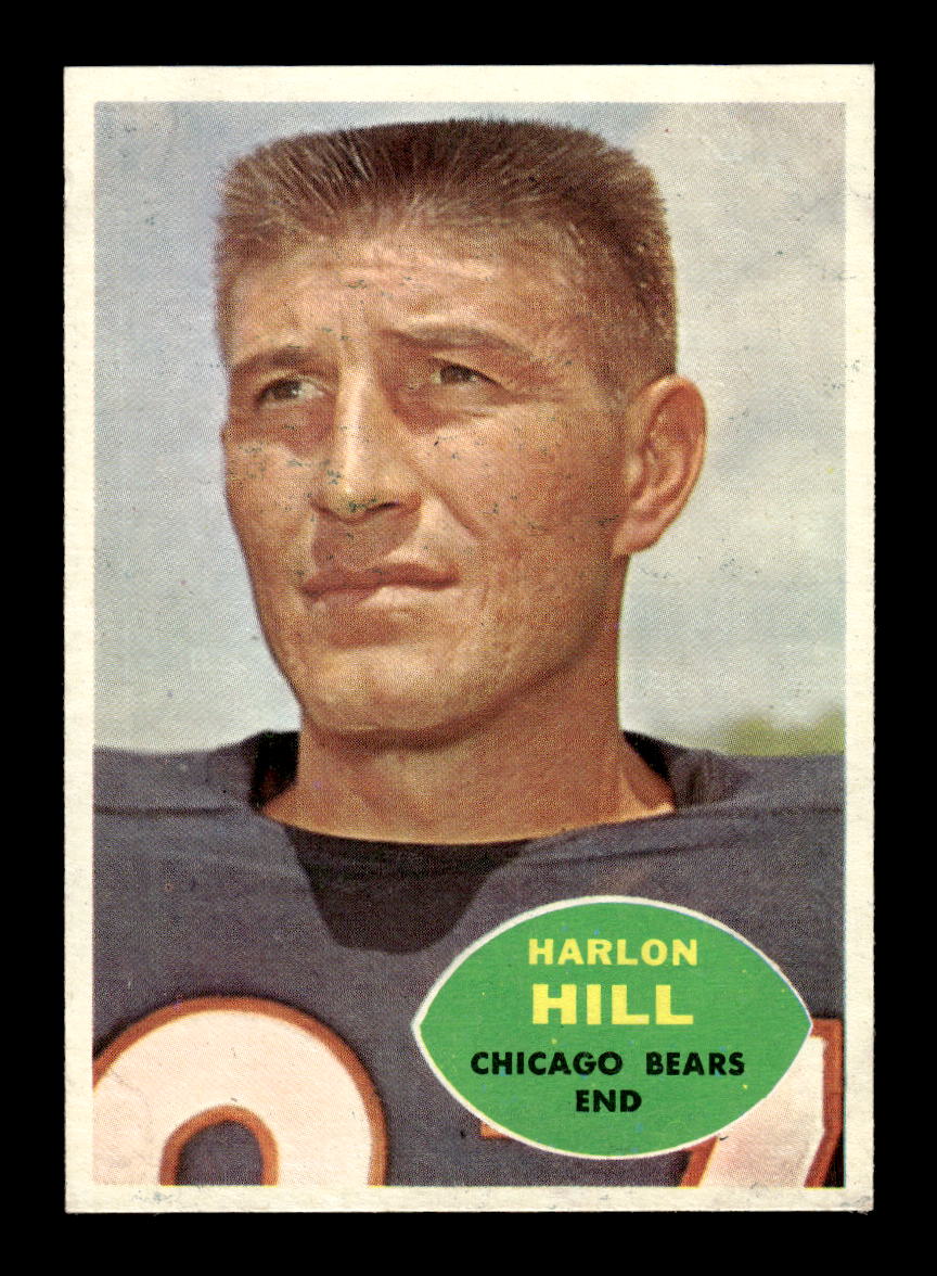 1960 Topps #16 Harlon Hill Chicago Bears VGEX HOF10010912