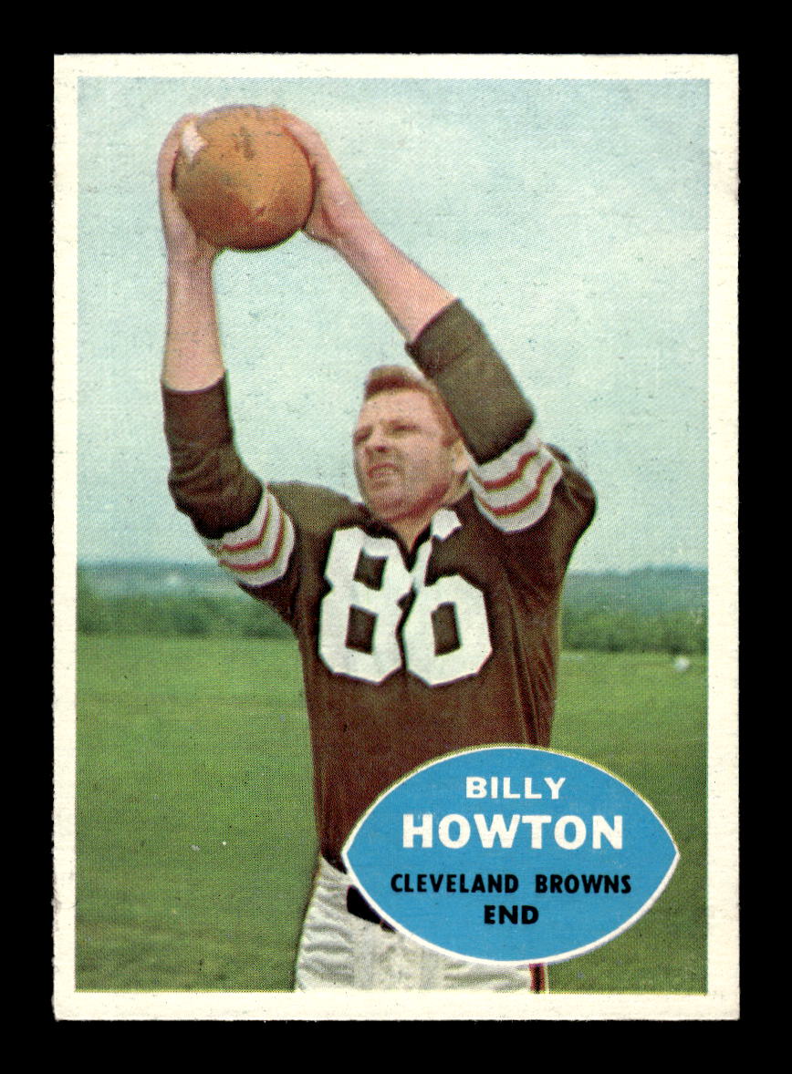 1960 Topps #27 Billy Howton Cleveland Browns EXMT HOF10010914